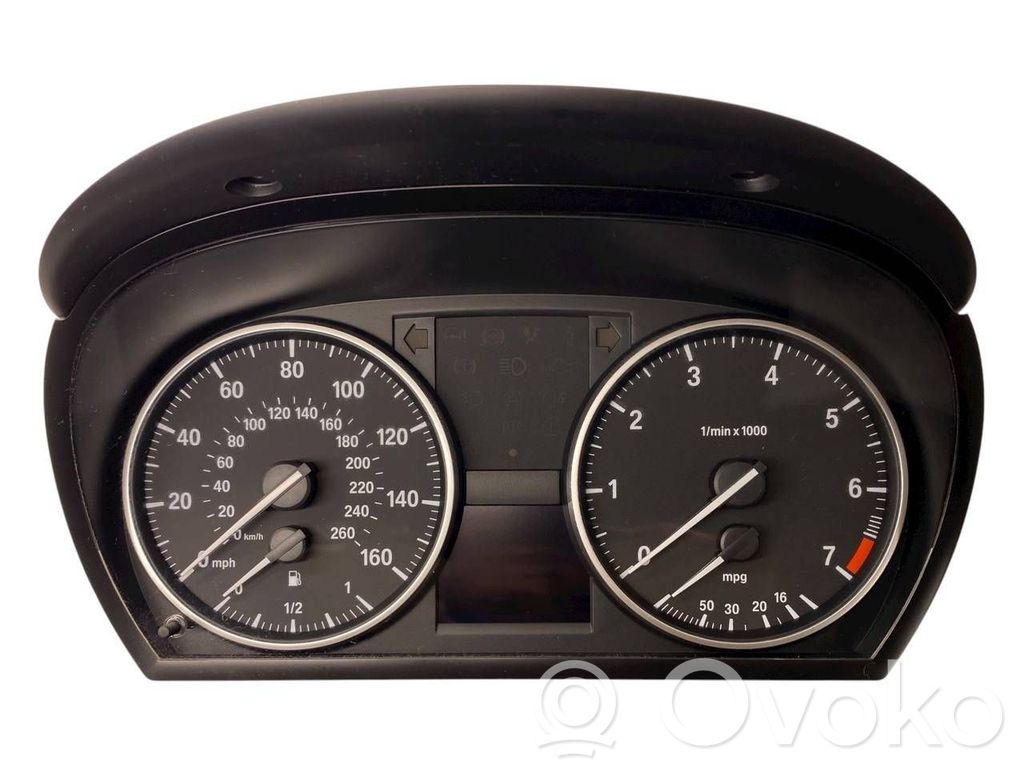 BMW 3 E90 E91 Speedometer (instrument cluster) 