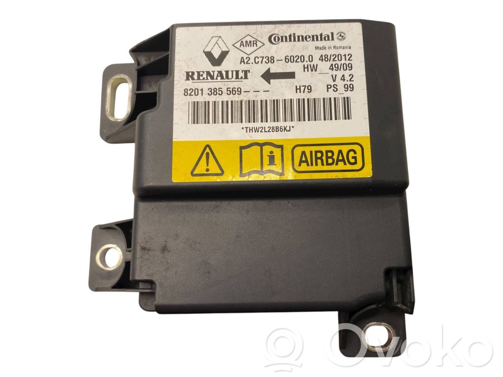 Dacia Duster Airbag control unit/module 