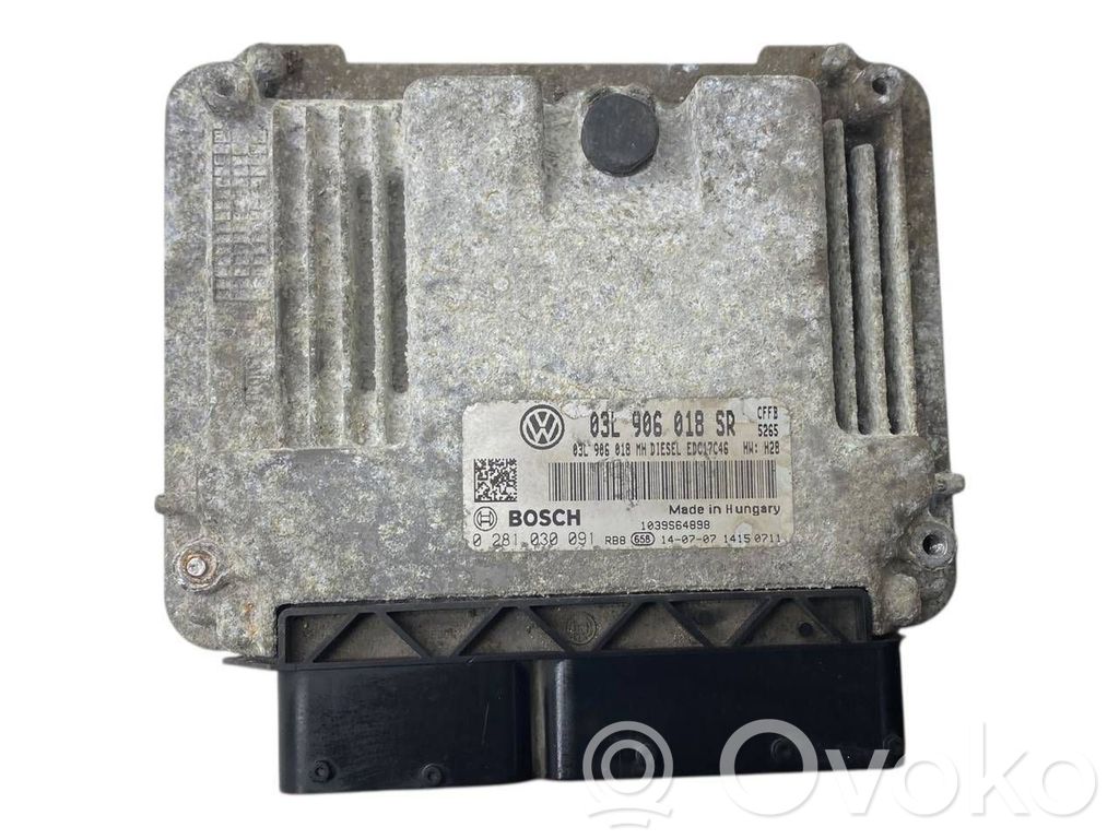 Skoda Superb B6 (3T) Engine control unit/module 