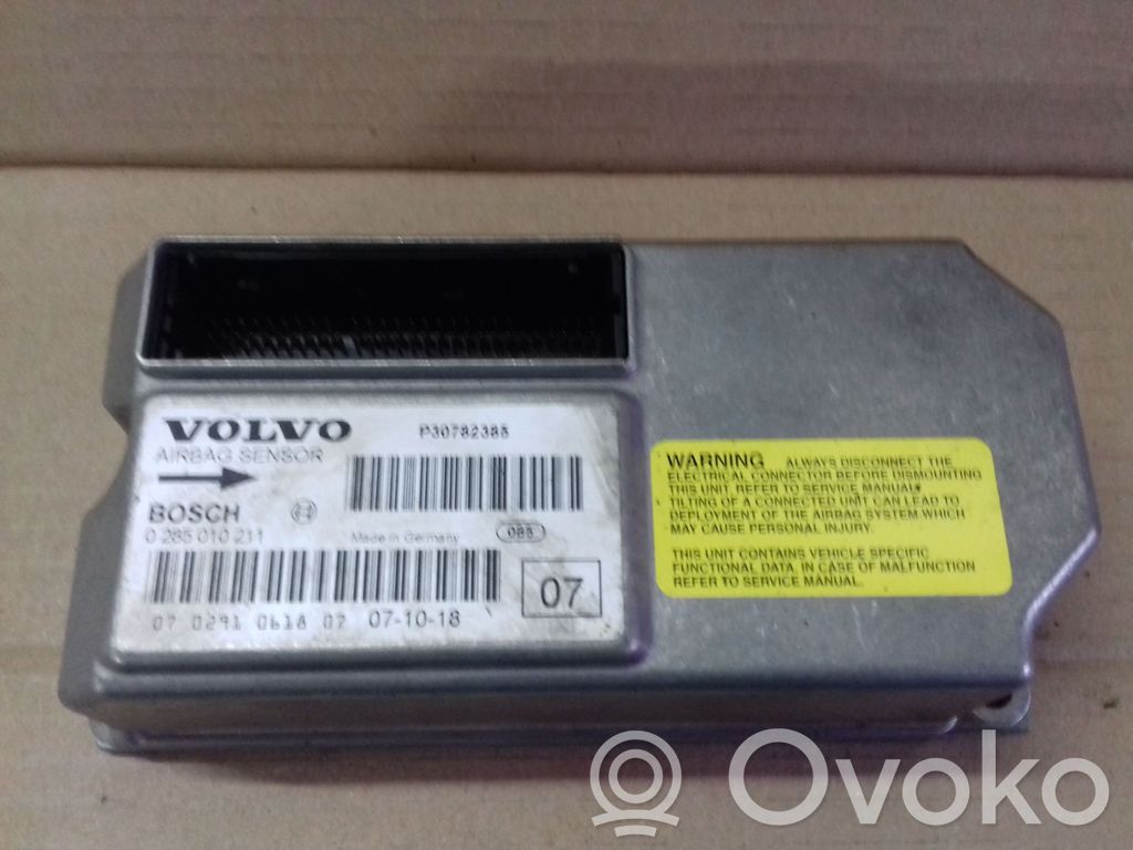 Volvo S60 Airbag control unit/module 