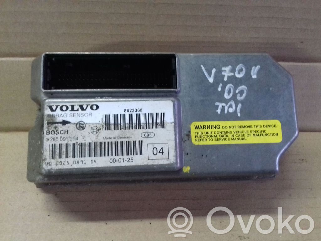 Airbag control unit/module   0285001254,8622368