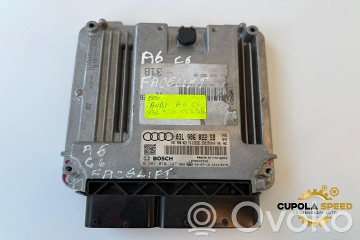 Engine control unit/module ECU   03L906022SB