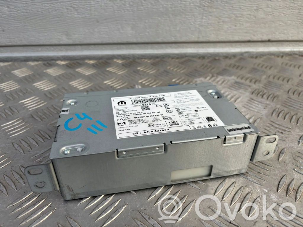 Citroen C4 III e-C4 Unité de navigation Lecteur CD / DVD 