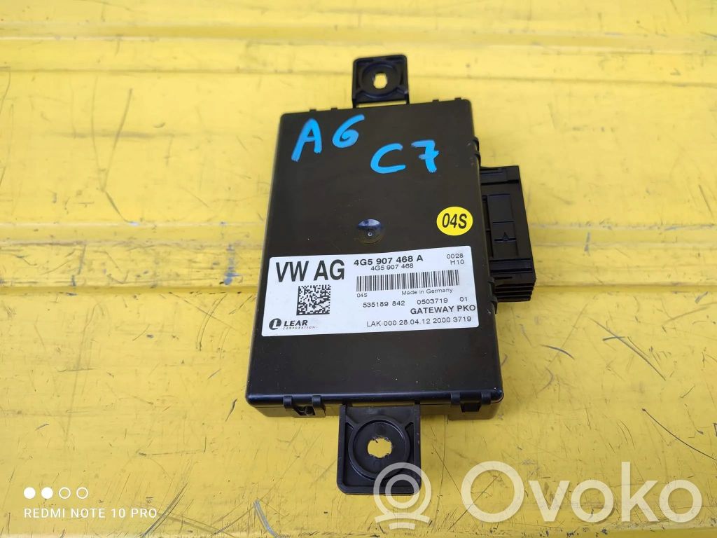 Gateway control module   4G5907468A