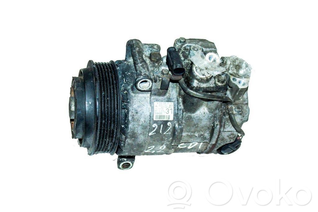 Mercedes-Benz E W212 Kompresor / Sprężarka klimatyzacji A/C 