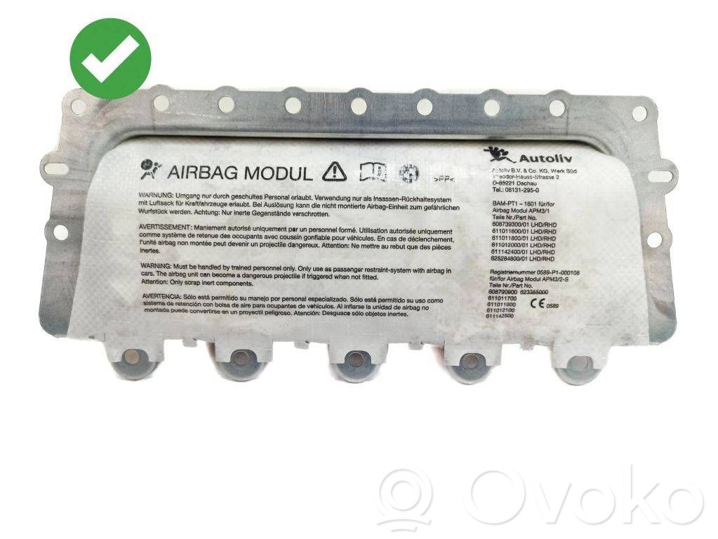 BMW 5 F10 F11 Poduszka powietrzna Airbag pasażera 