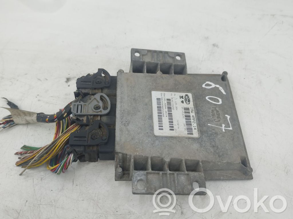 Engine control unit/module   9646169280,9649985580,IAW4MP214