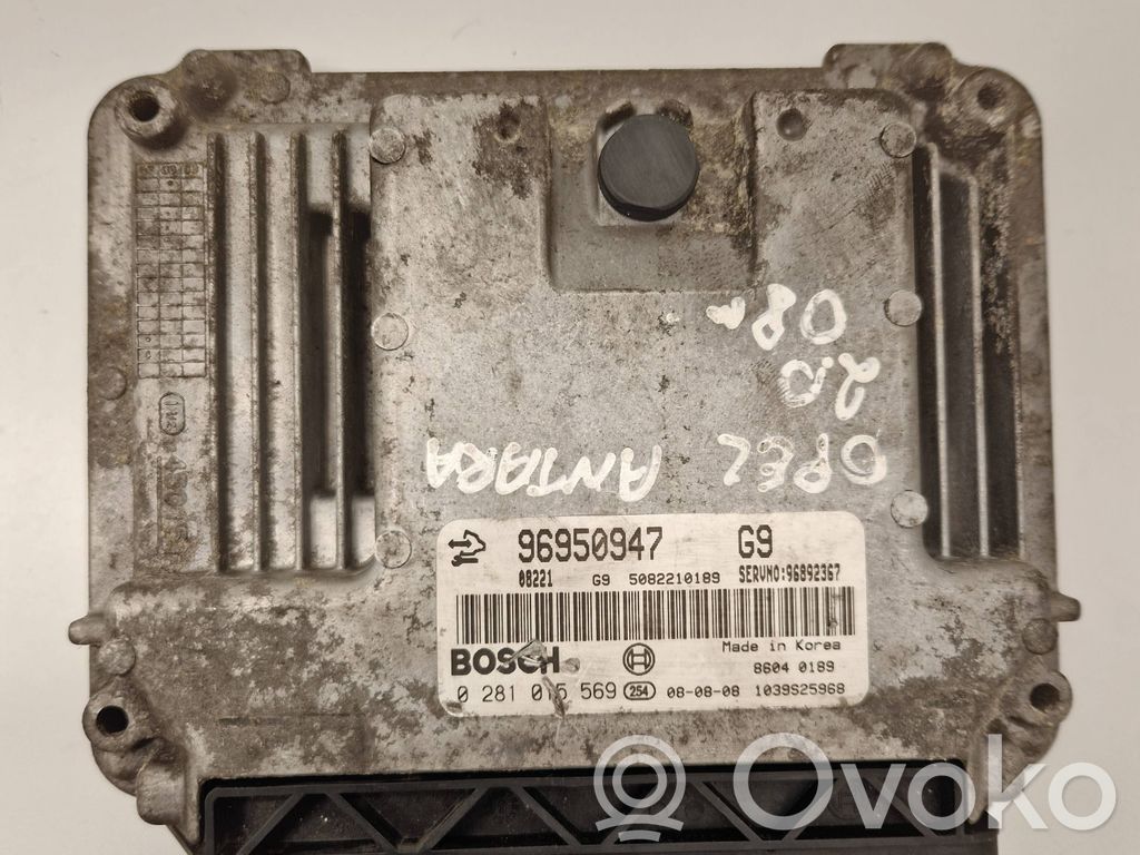 Engine control unit/module   96950947,5082210189,0281015569