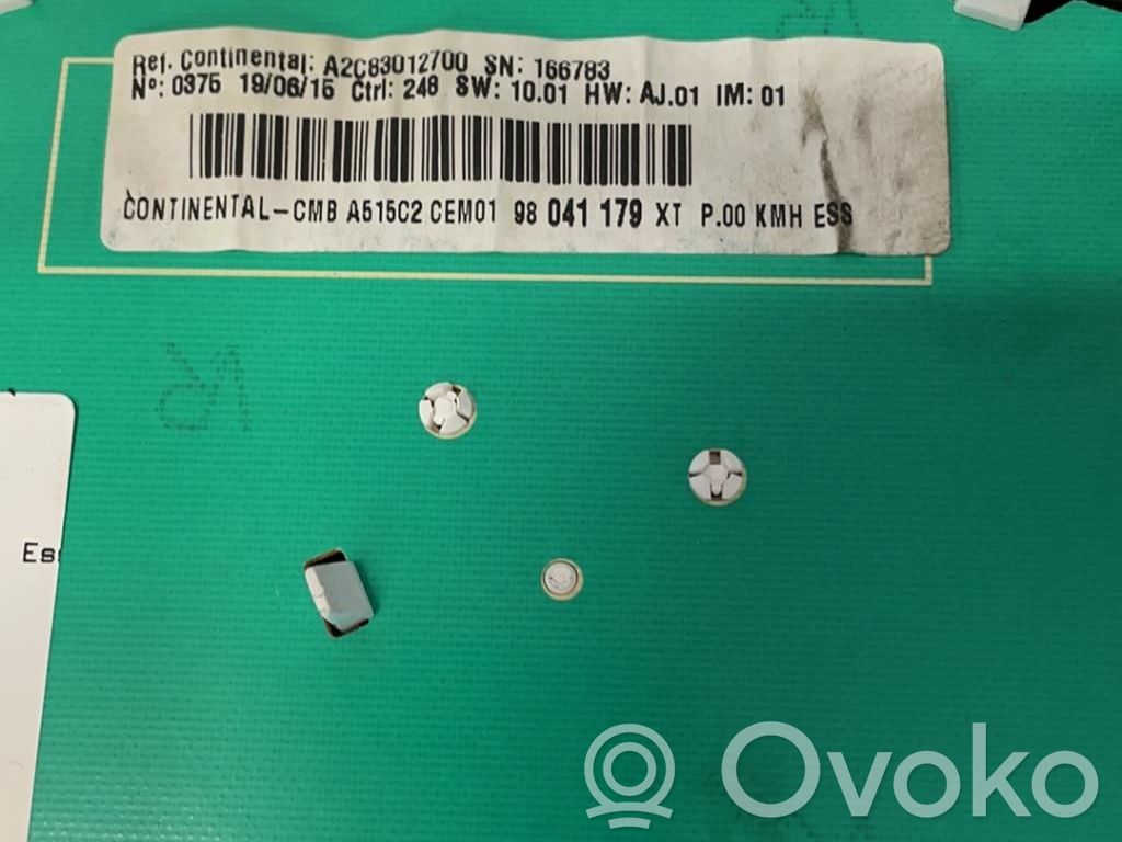 Citroen C3 Speedometer (instrument cluster) 