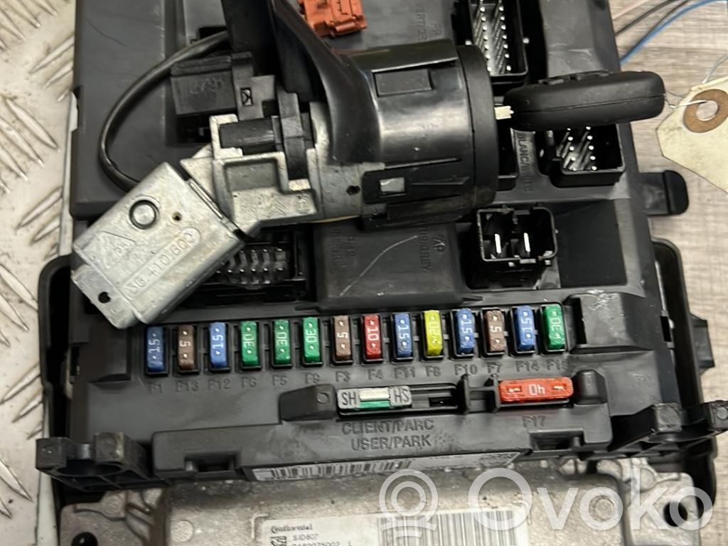 Peugeot 207 Engine ECU kit and lock set 
