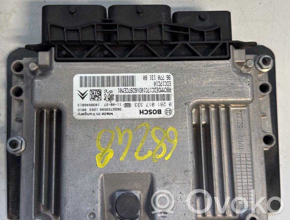 Peugeot 308 Engine control unit/module 
