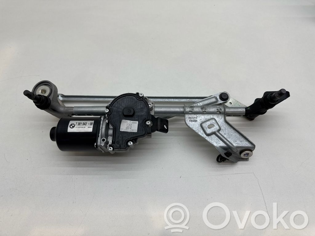 BMW 2 F45 Mechanizm i silniczek wycieraczek szyby przedniej / czołowej 