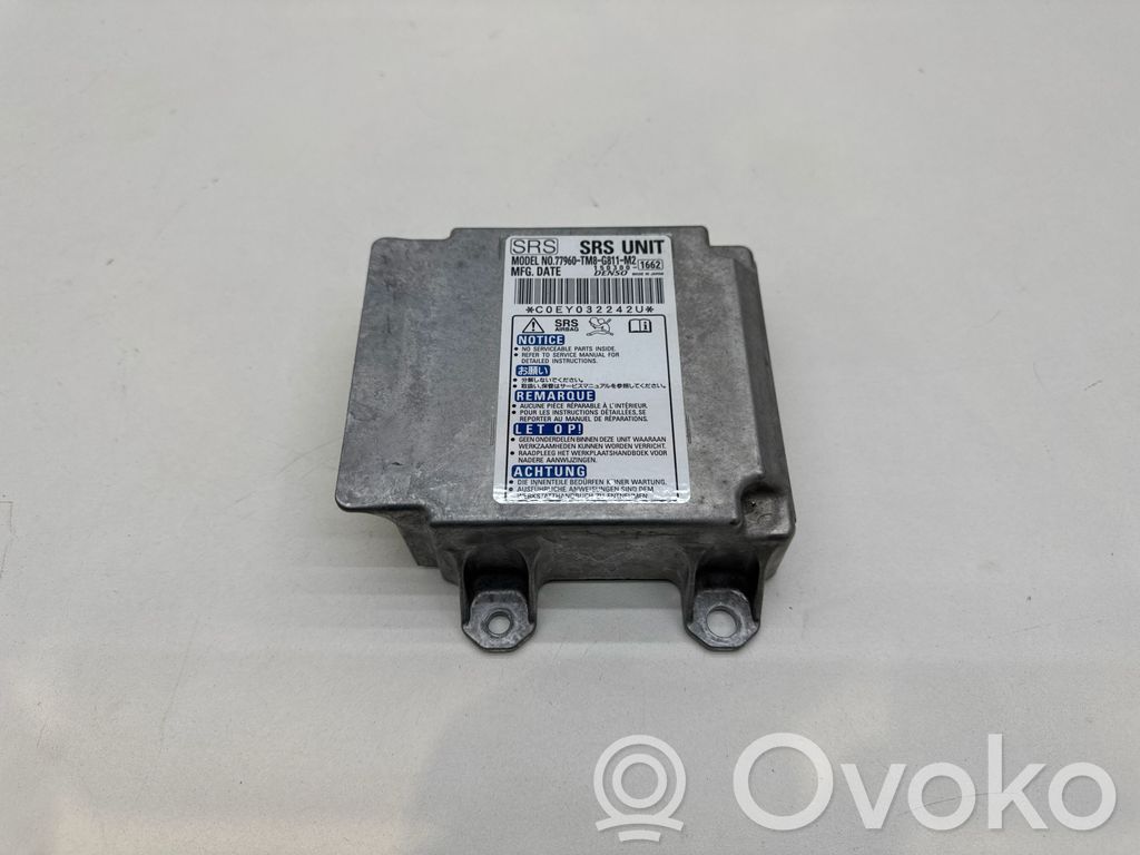 Honda Insight Module de contrôle airbag 