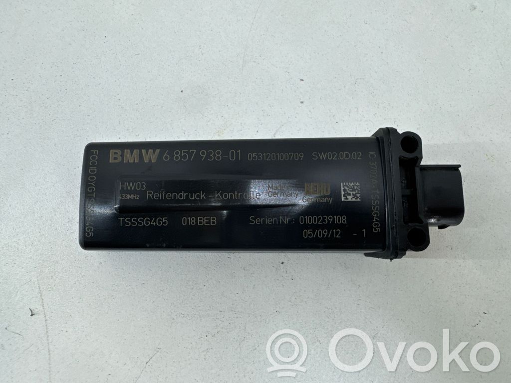 BMW 5 F10 F11 Sterownik / Moduł kontroli ciśnienia w oponach 