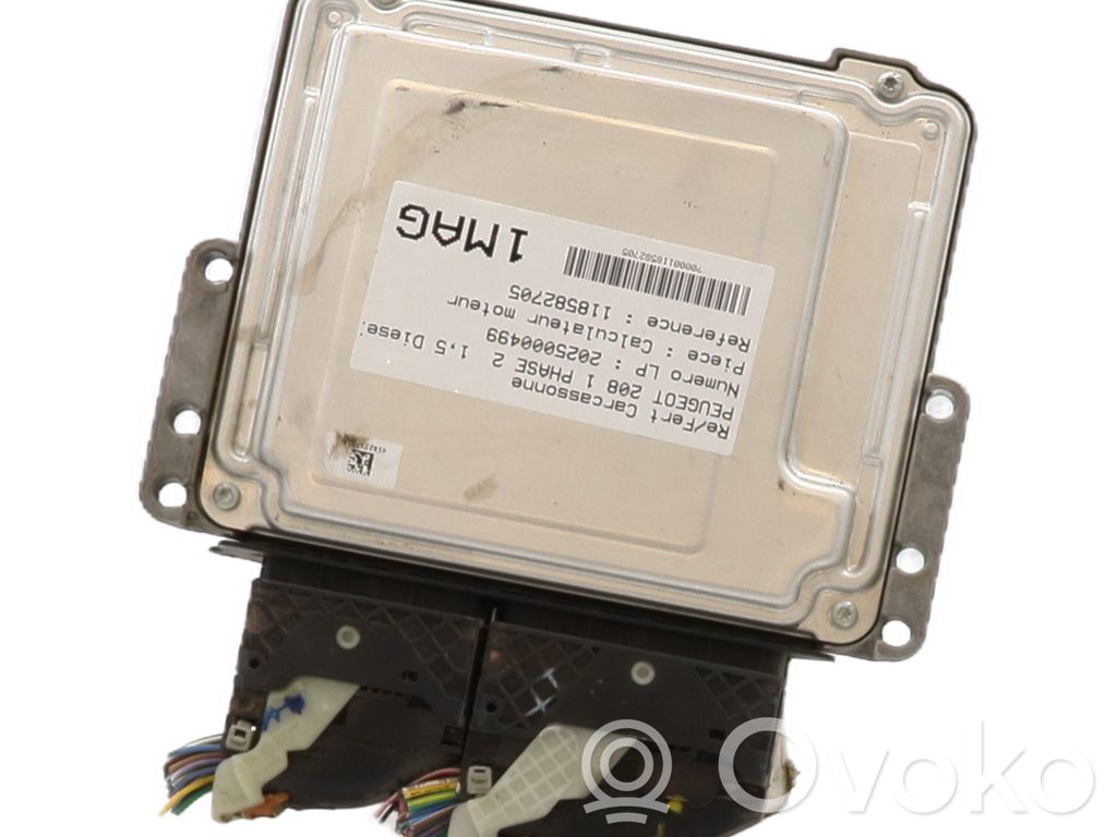 Peugeot 208 I Engine control unit/module 