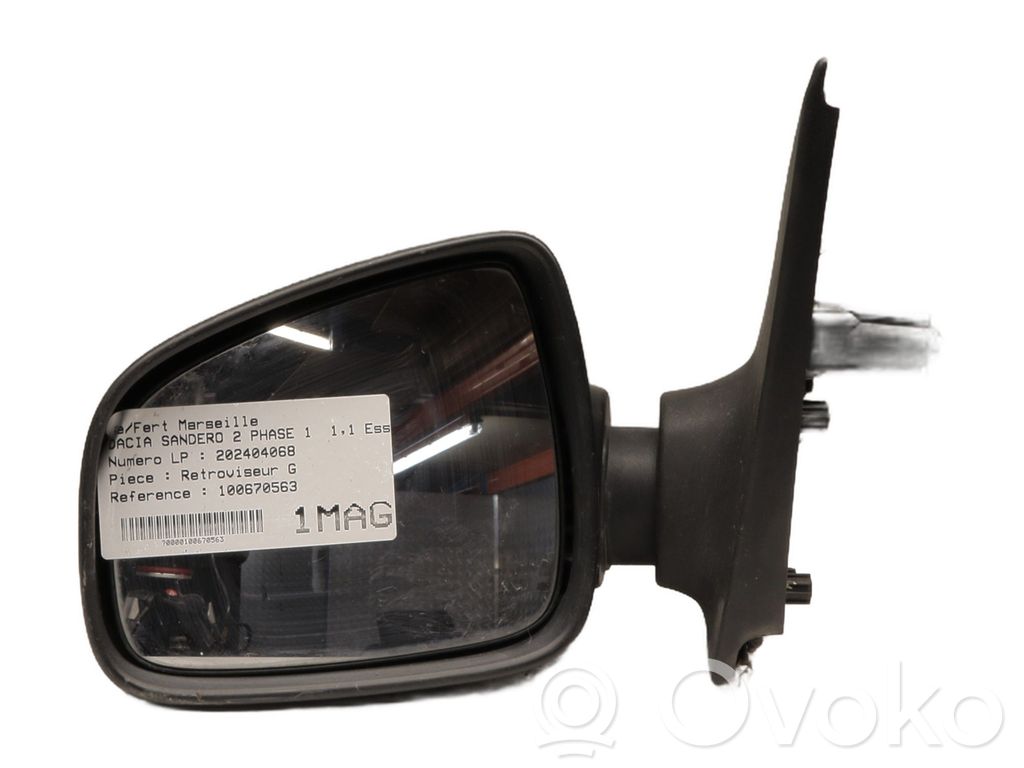 Dacia Sandero Manualne lusterko boczne drzwi przednich 