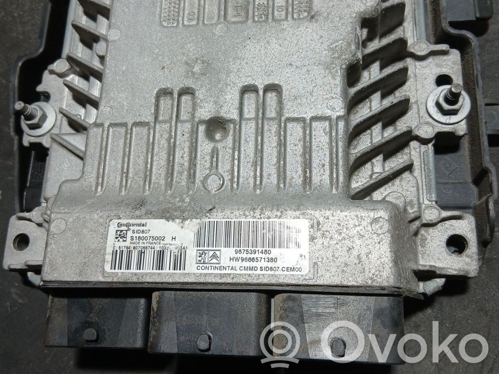 Citroen DS3 Engine control unit/module 