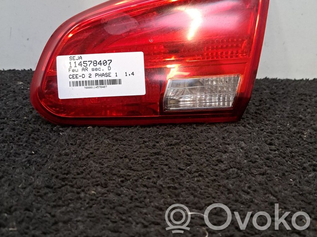 KIA Ceed Tailgate rear/tail lights 
