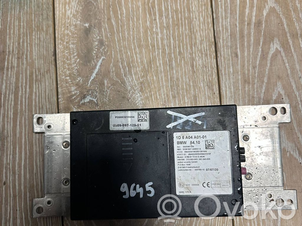 BMW 3 F30 F35 F31 Модуль «Bluetooth» 