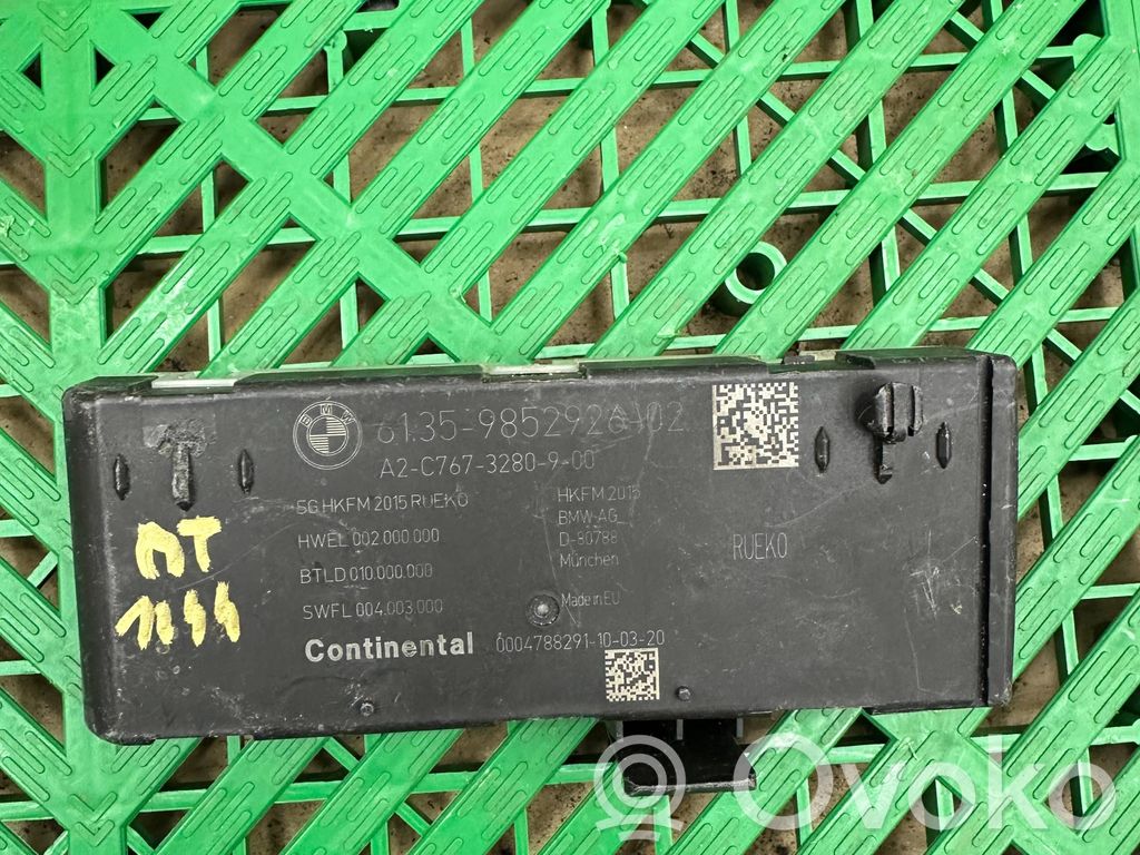 BMW X2 F39 Tailgate/trunk control unit/module 