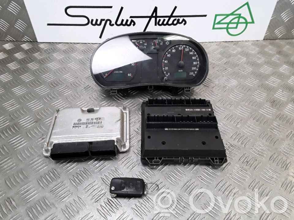 Volkswagen Polo IV 9N3 Kit cu ECU motor și set închidere uși 