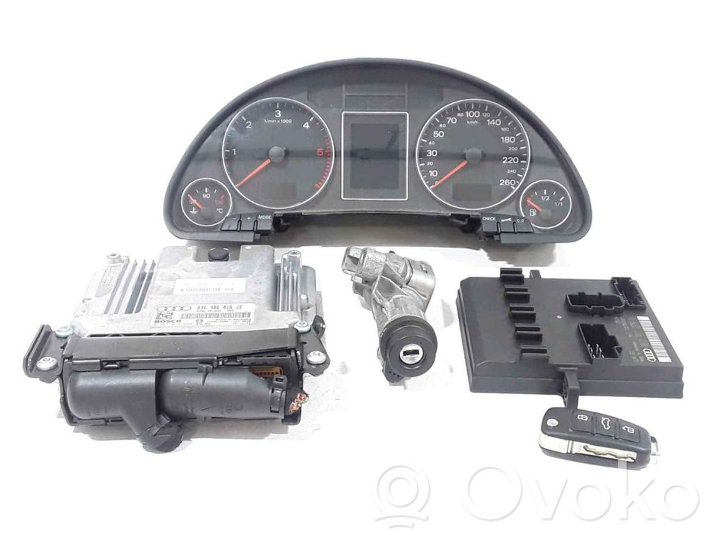 Audi A4 S4 B5 8D Engine ECU kit and lock set 
