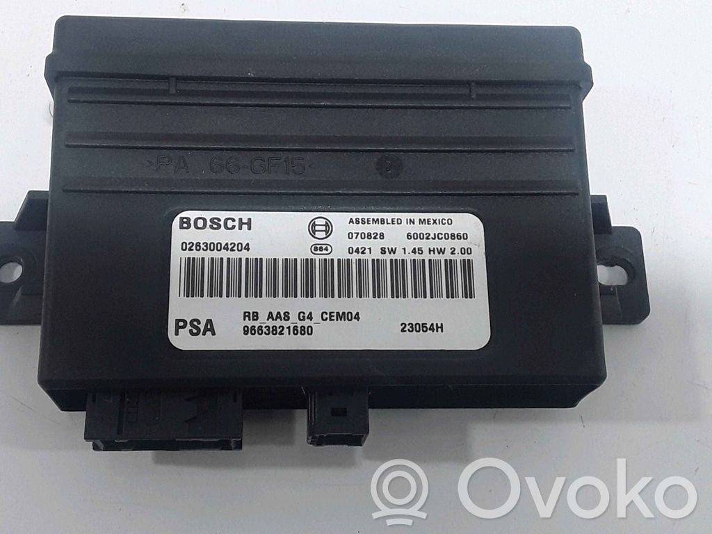Citroen C5 Centralina/modulo sensori di parcheggio PDC 