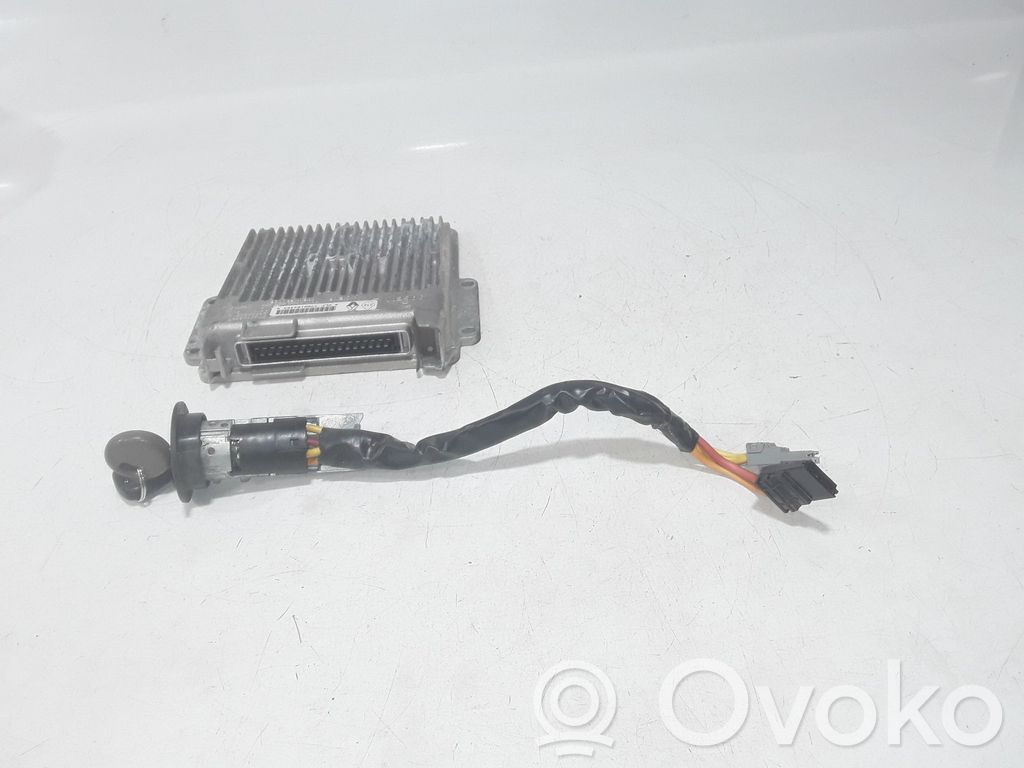 Renault Twingo I Engine ECU kit and lock set 