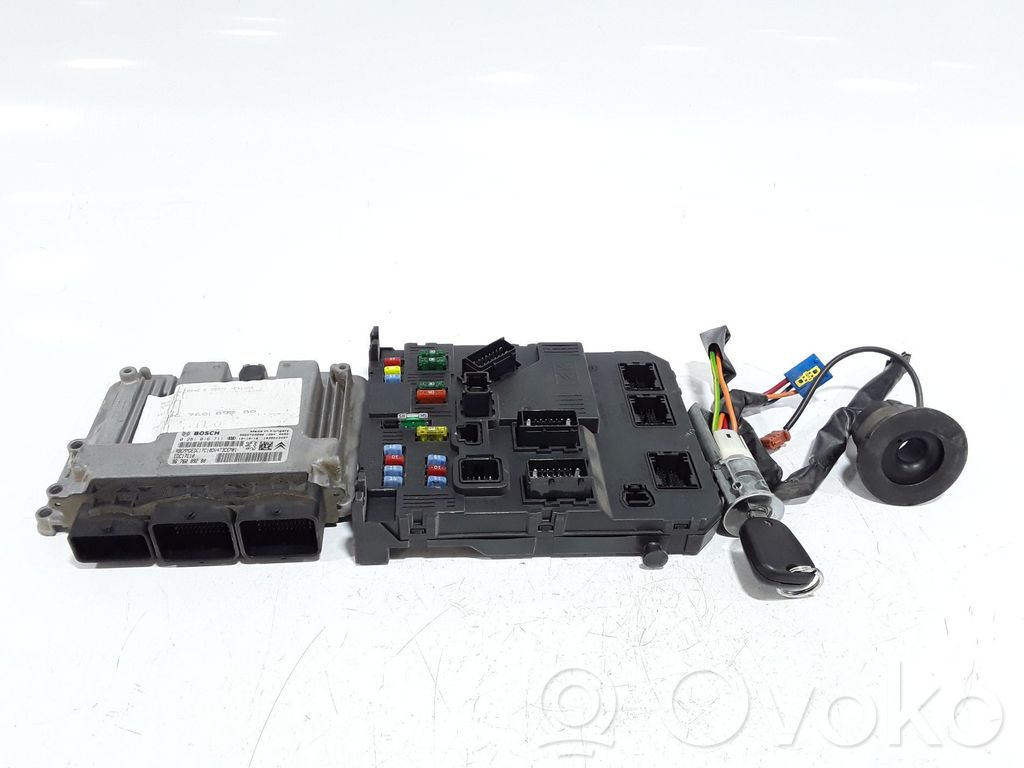 Peugeot 206 Engine ECU kit and lock set 
