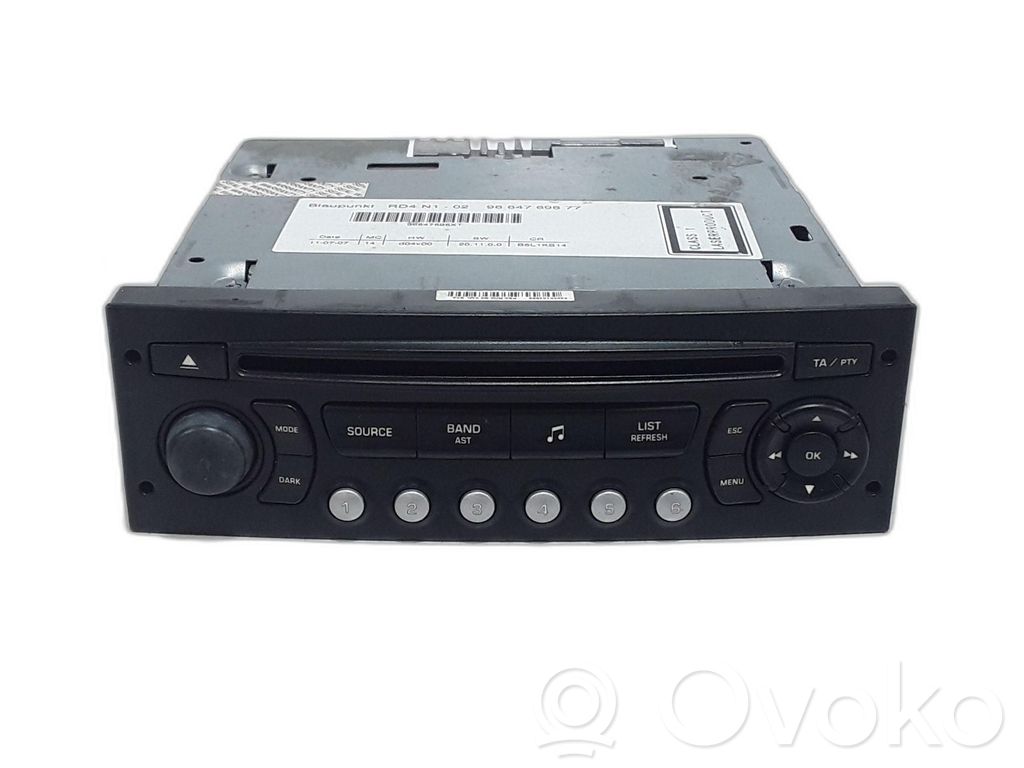Citroen C4 I Panel / Radioodtwarzacz CD/DVD/GPS 