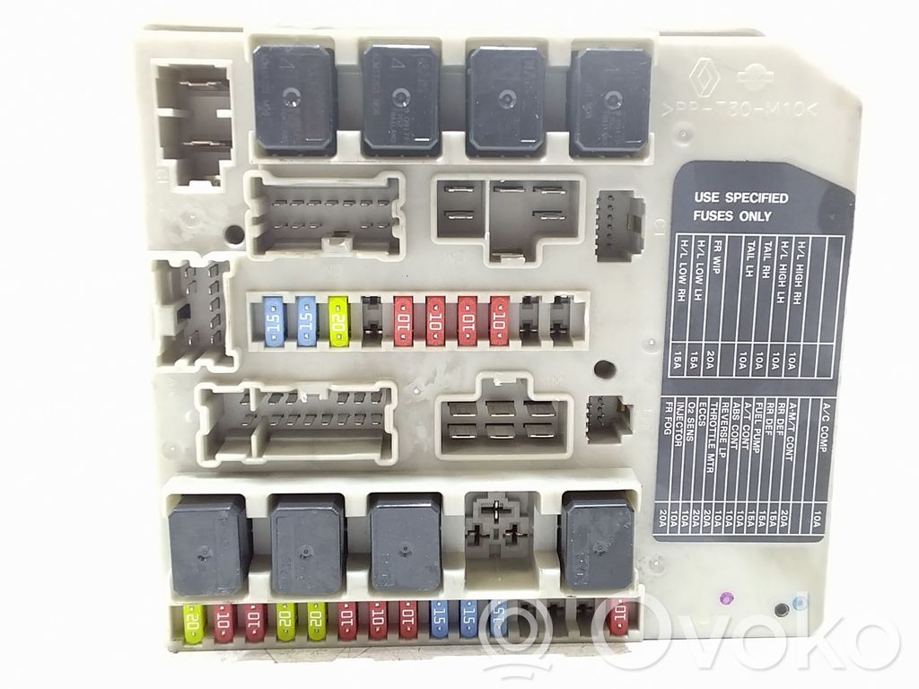Nissan Micra Fuse module 