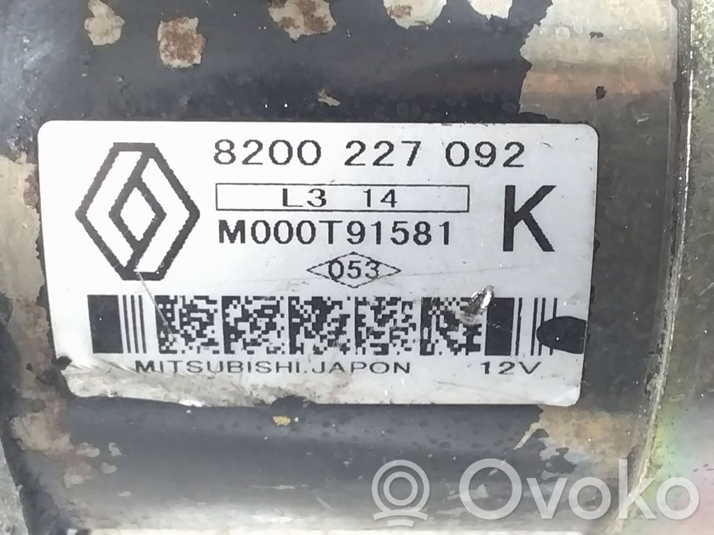 Motor de arranque   8200227092,M000T91581,20241450,26776477,VDMS13