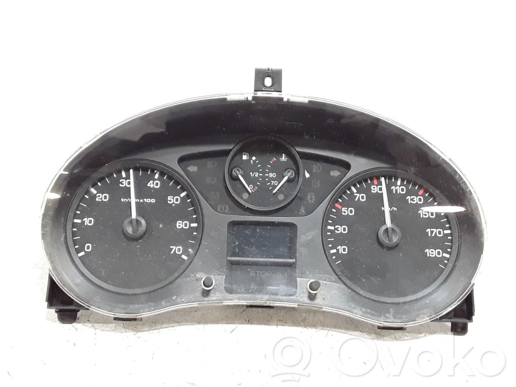 Peugeot Expert Vitezometru (grup de instrumente) 