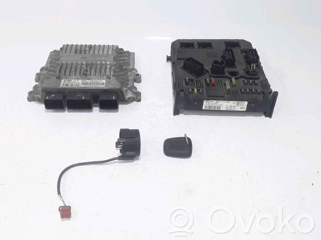 Citroen C3 Kit centralina motore ECU e serratura 