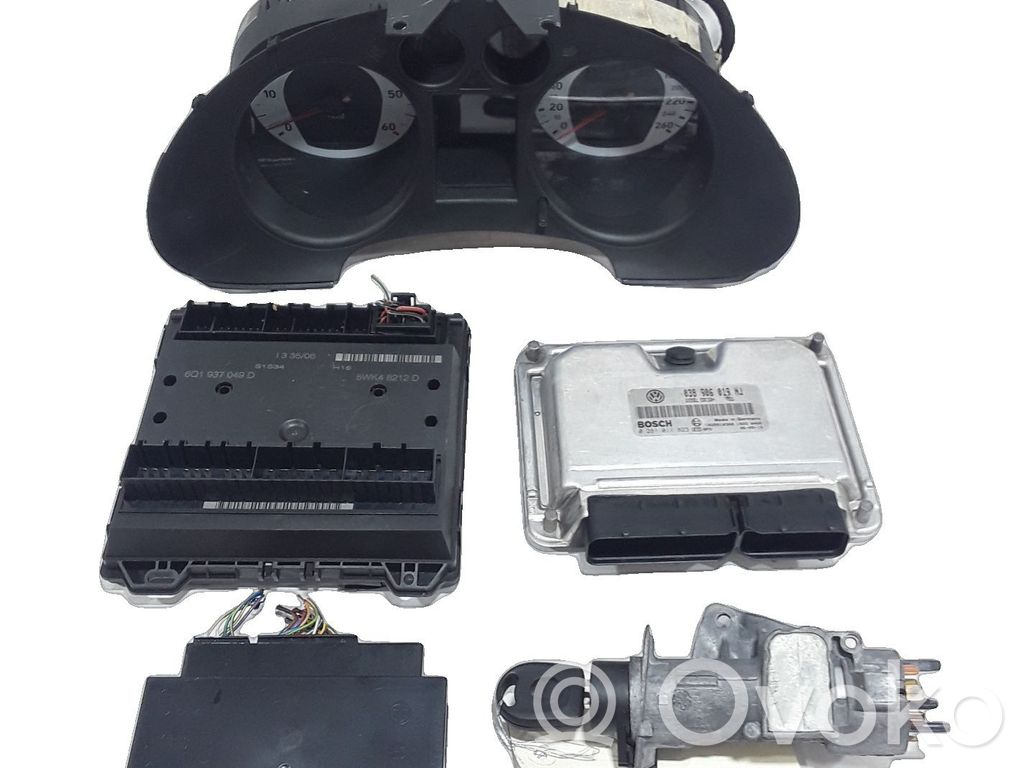 Seat Ibiza III (6L) Engine ECU kit and lock set 