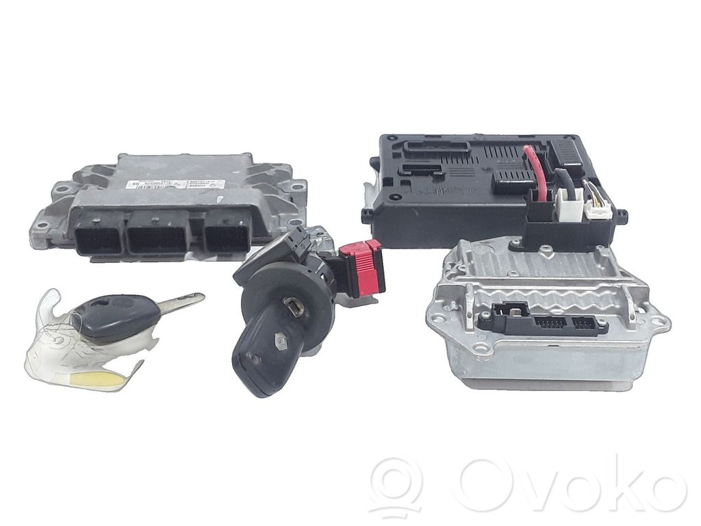 Renault Clio III Komputer / Sterownik ECU i komplet kluczy 