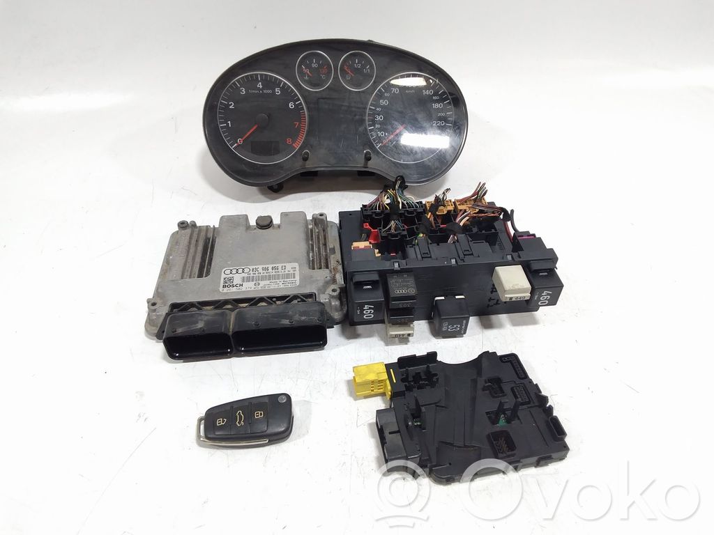 Audi A3 S3 8L Engine ECU kit and lock set 