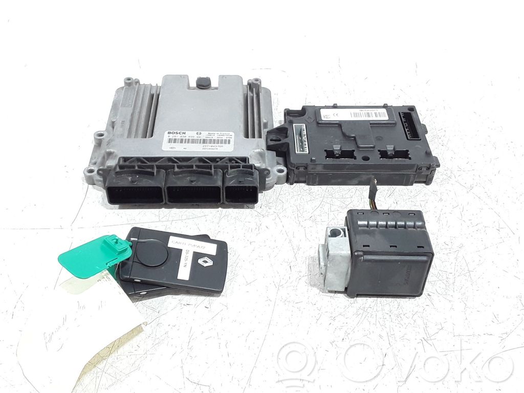 Renault Clio IV Komputer / Sterownik ECU i komplet kluczy