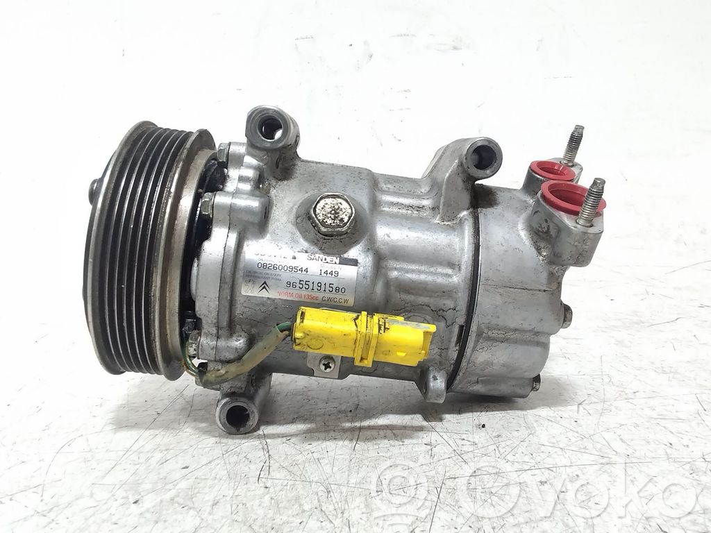 Peugeot 206 Klimakompressor Pumpe 