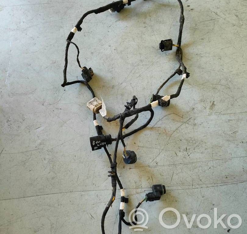 BMW 5 F10 F11 Wiązka przewodów czujnika parkowania PDC 