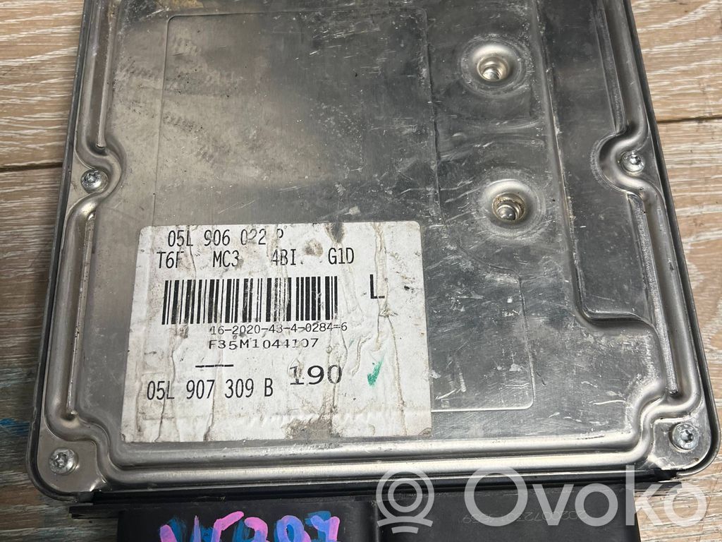 Engine control unit/module   05L907309B,0281035371