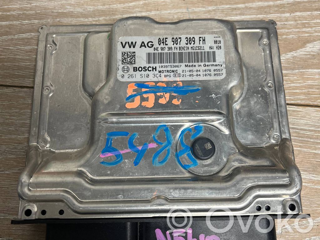 Engine control unit/module   04E907309FH,0261S10304