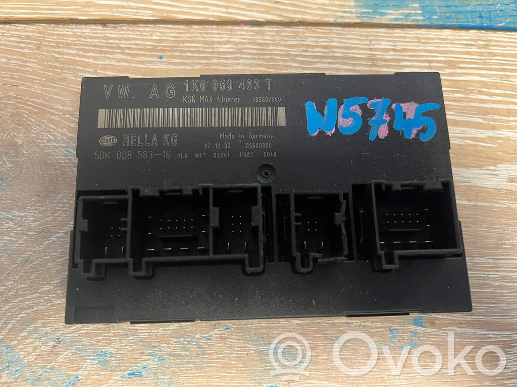 Module confort   1K0959433T,5DK00858316
