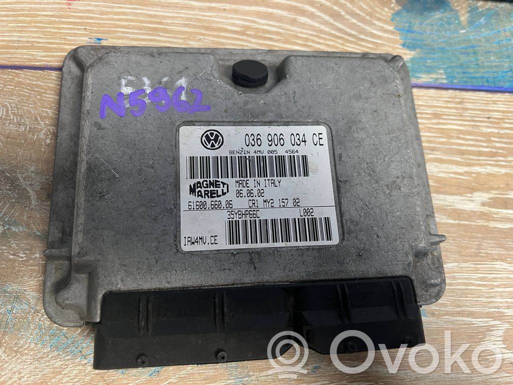 Skoda Fabia Mk1 (6Y) Engine control unit/module 