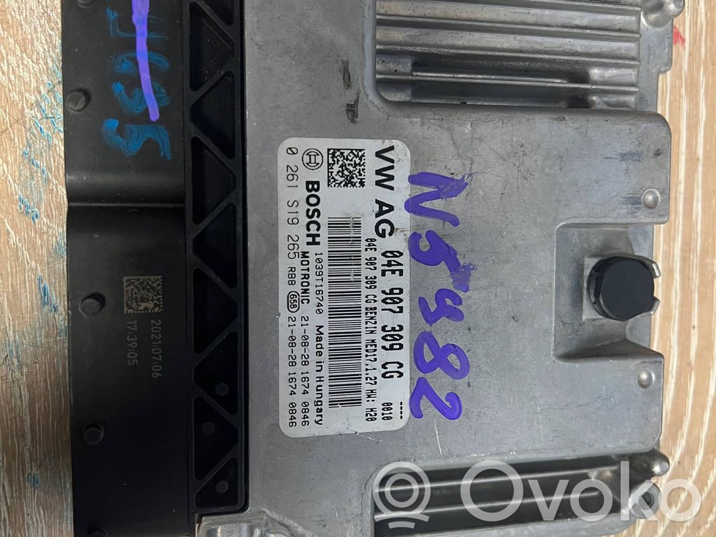 Engine control unit/module   04E907309CG,0261S19265