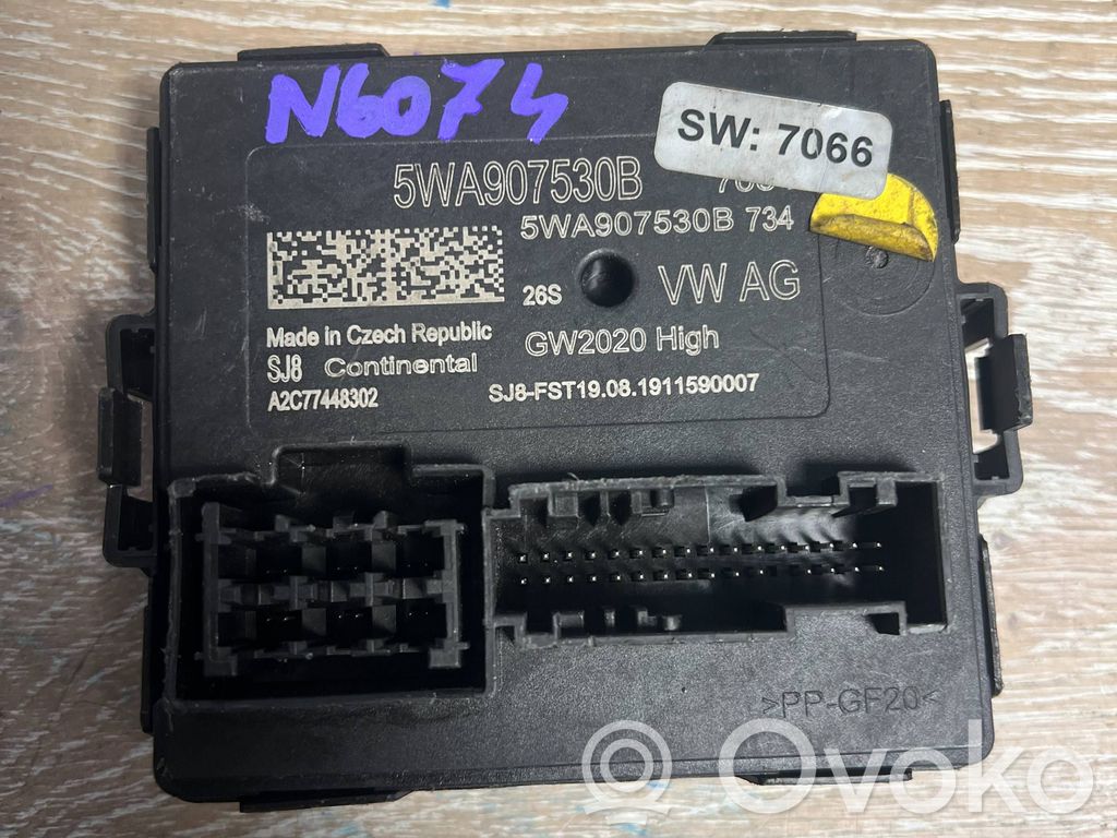 Módulo de control Gateway   5WA907530B,A2C77448302