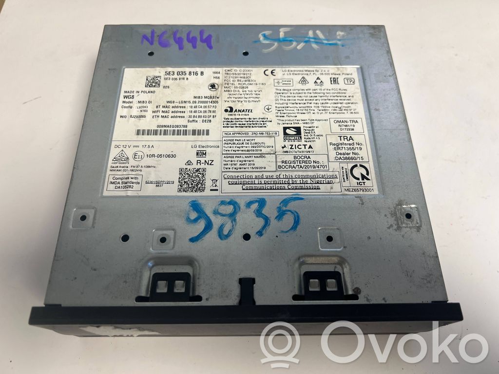 Skoda Octavia Mk4 CD / DVD Navigation 