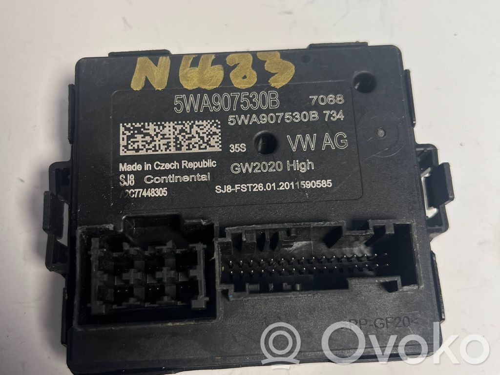 Volkswagen Golf VII Modul control gateway 