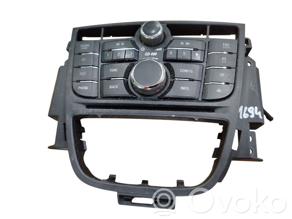 Opel Astra H Head unit multimedia control 