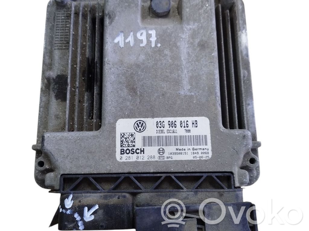 Seat Altea Engine control unit/module 
